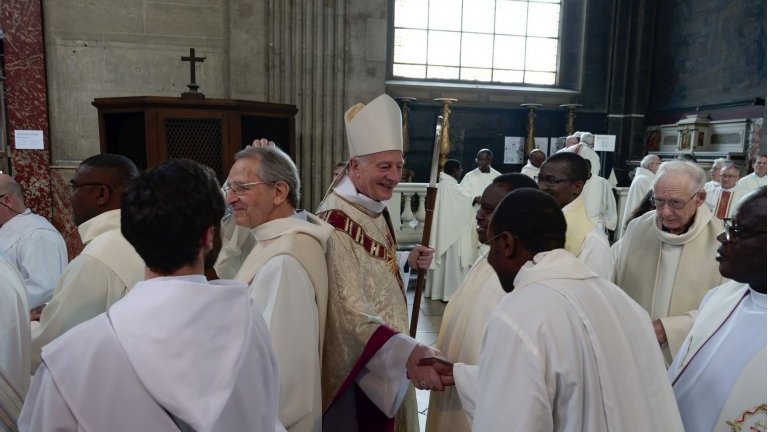 Ordinations diaconales de jésuites. (c) Yannick Boschat / Diocèse de Paris.