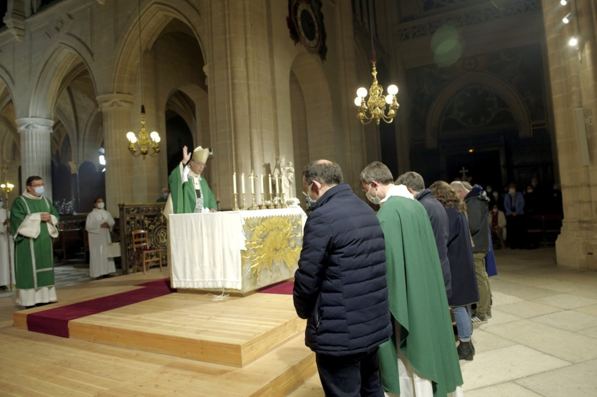 Ouverture du Synode sur la synodalité. © Trung Hieu Do / Diocèse de Paris.