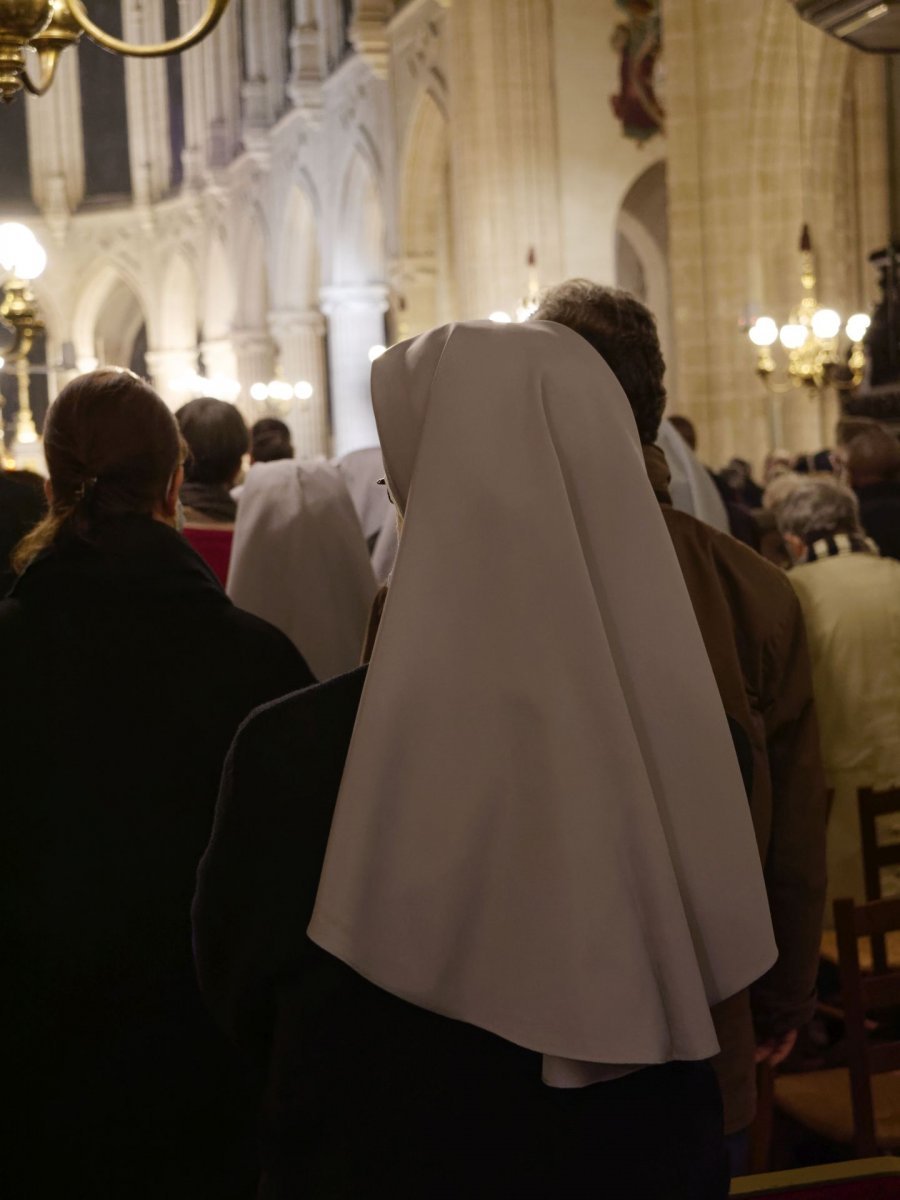 Messe pour la vie consacrée 2022. © Yannick Boschat / Diocèse de Paris.