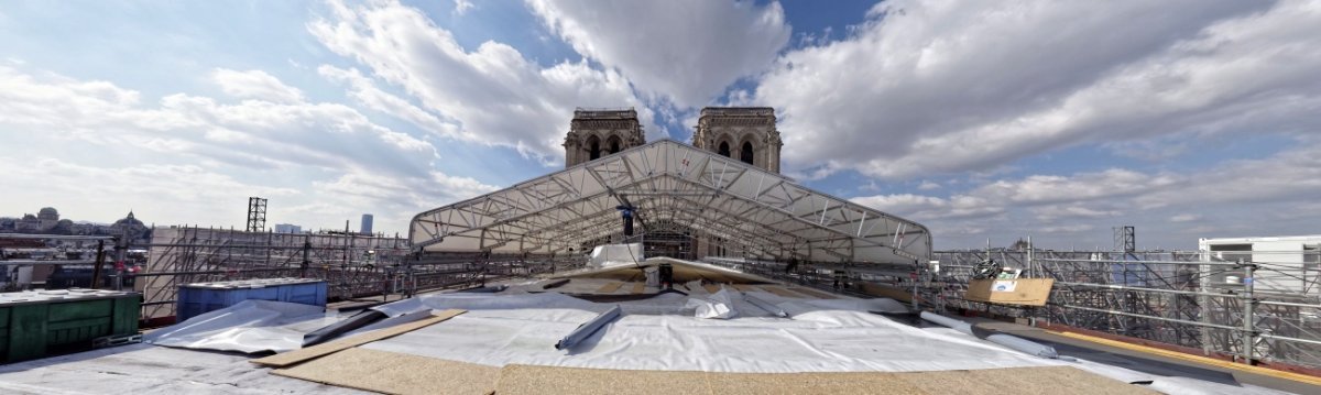 Notre-Dame de Paris, deux ans après. © Yannick Boschat / Diocèse de Paris.