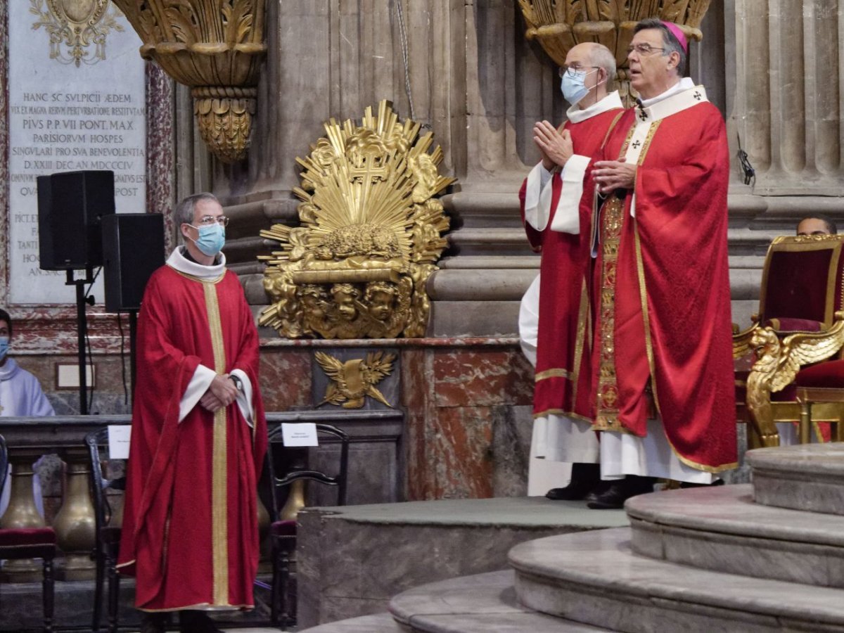 Ordinations des diacres permanents 2021. © Yannick Boschat / Diocèse de Paris.