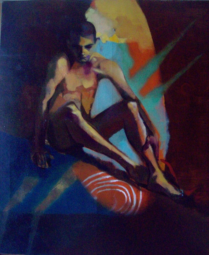 Nouvelle naissance. © Catherine Roch 92x73cm 