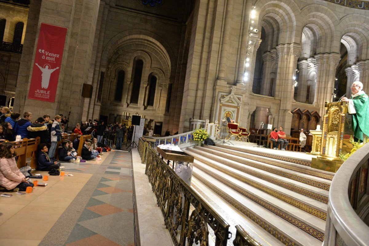 Rassemblement des sixièmes 2019. © Marie Christine Bertin / Diocèse de Paris.