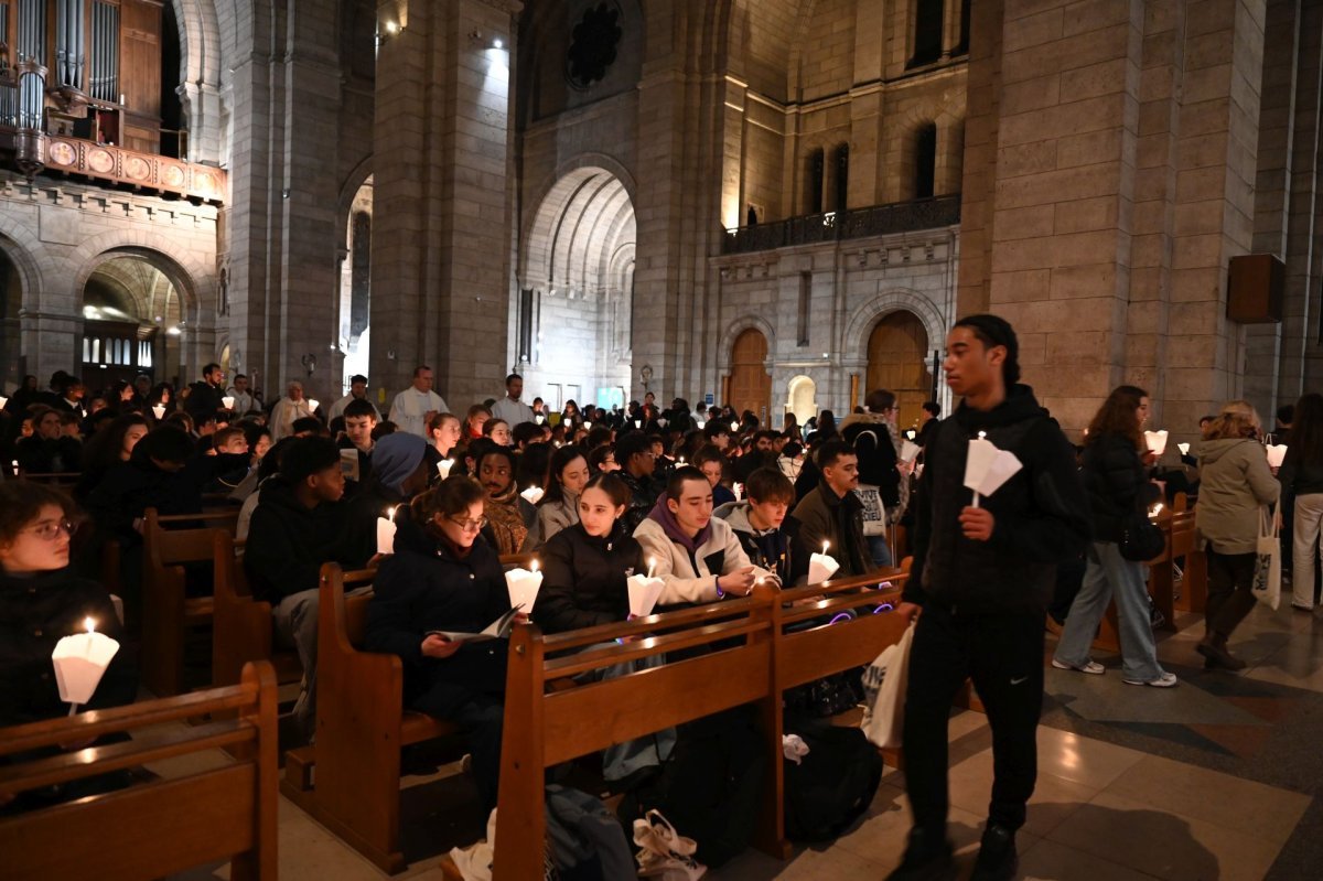 Rassemblement des lycéens 2026. © Marie-Christine Bertin / Diocèse de Paris.