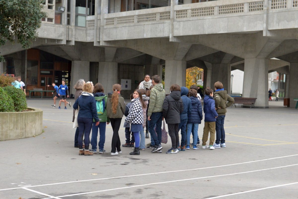 Rassemblement des sixièmes en 2022. © Marie-Christine Bertin / Diocèse de Paris.