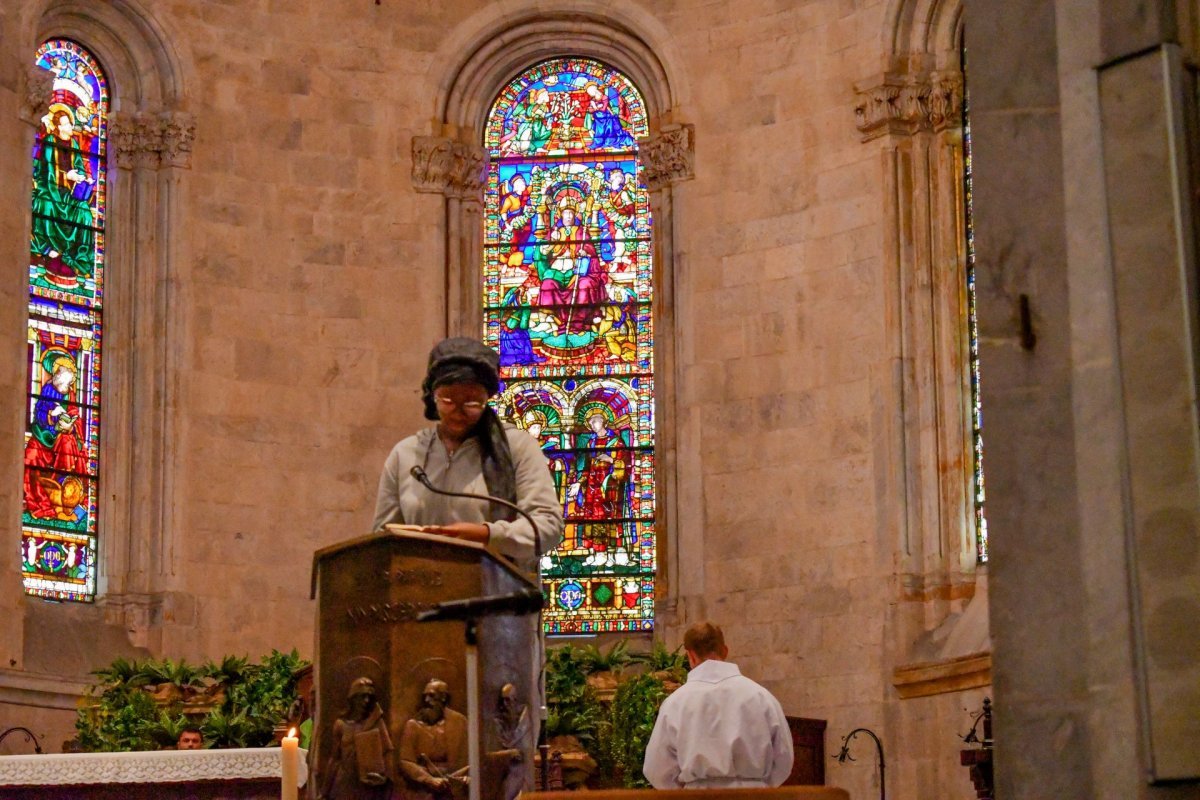 Lundi 28 juillet - Messe à Lucques. © Illian Callé – Diocèse de Paris.