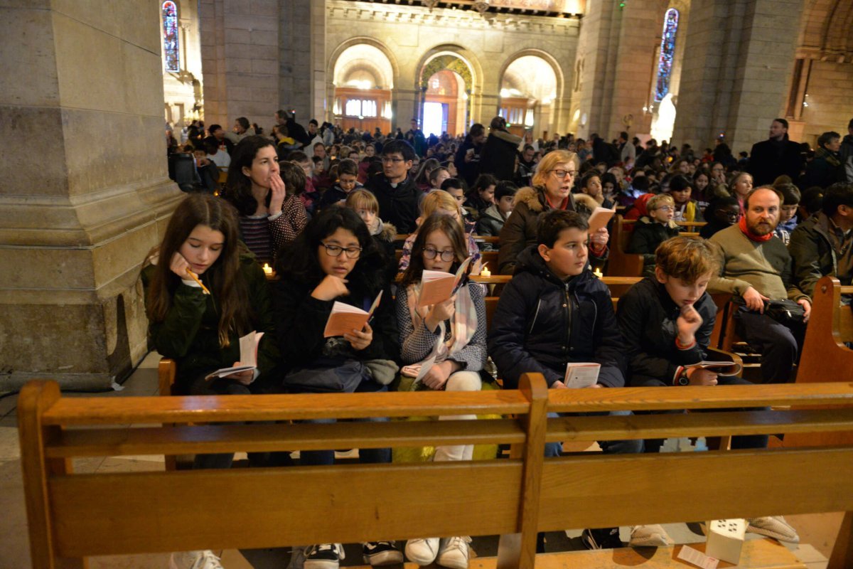 Rassemblement des sixièmes 2019. © Marie Christine Bertin / Diocèse de Paris.