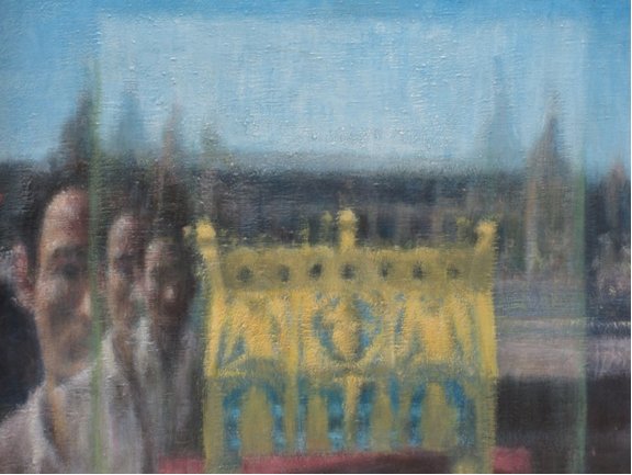 Matin. © François-Xavier de Boissoudy Acrylique sur toile, 130x97 