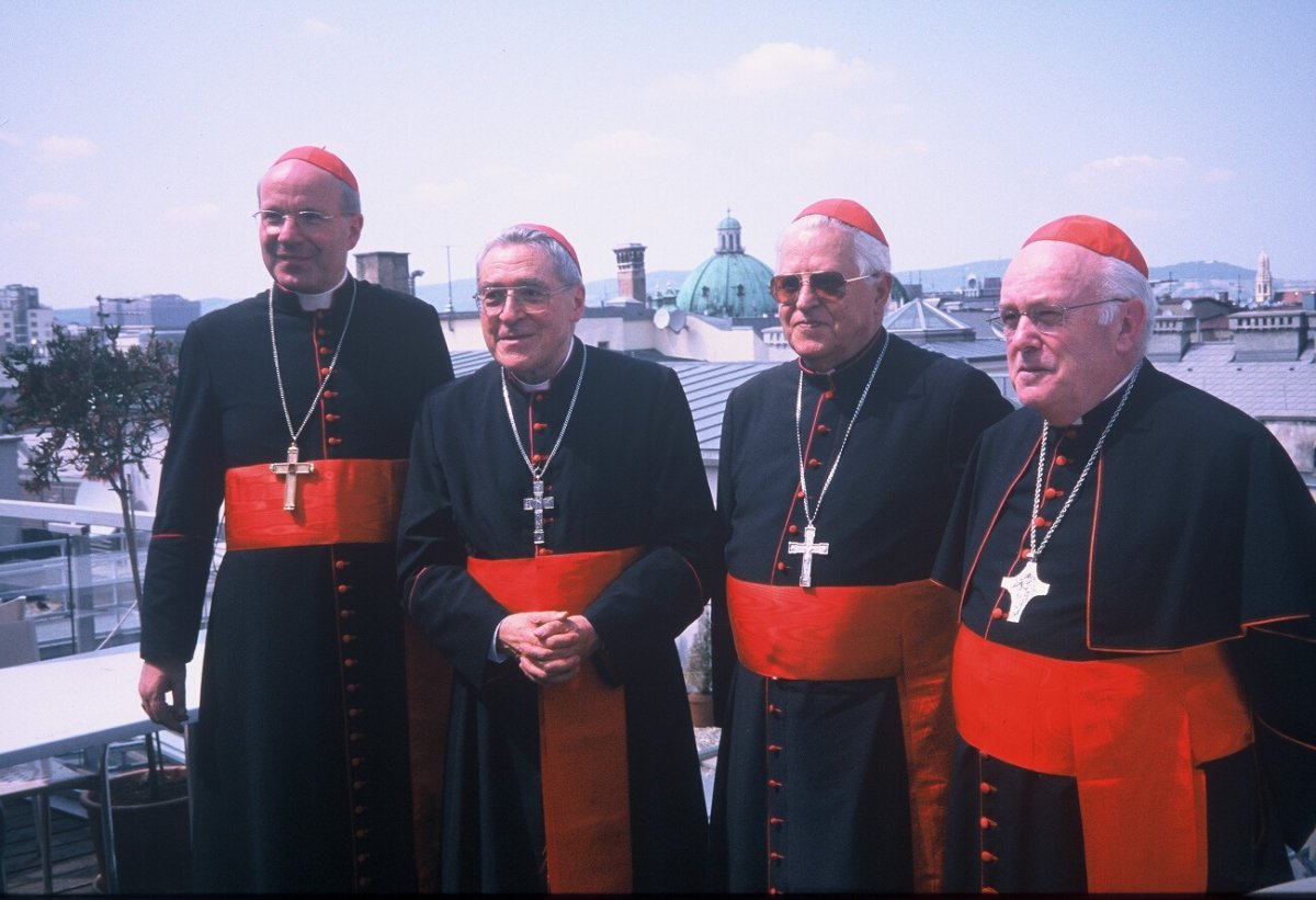 Congrès missionnaire pour la nouvelle évangélisation à Vienne. En 2003. © D. R..