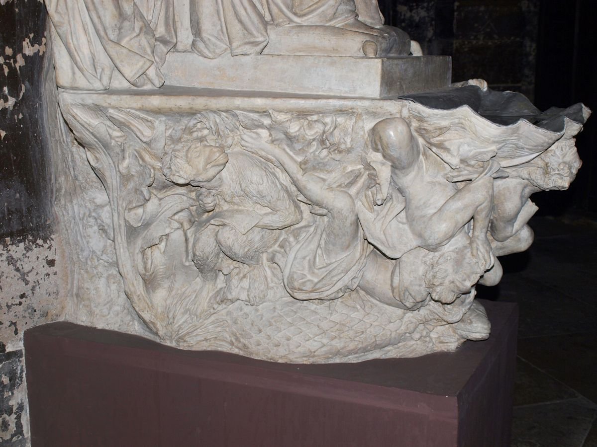 Bénitier de St Eustache. © C.D.A.S..