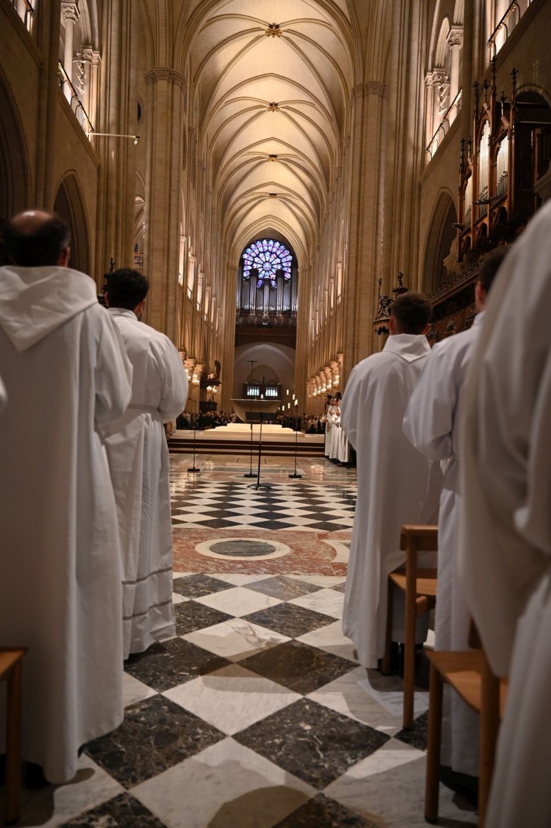 Messe pour l'anniversaire de la Faculté Notre-Dame, du Séminaire de (…). © Marie-Christine Bertin / Diocèse de Paris.
