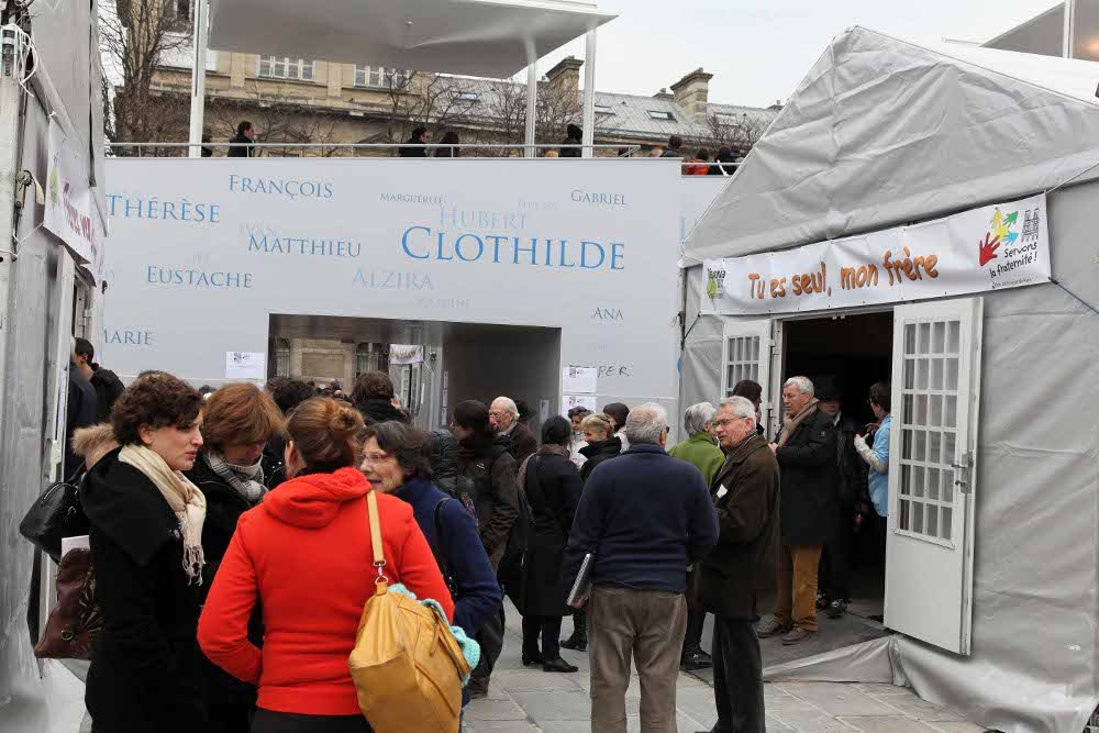 Forum de la Charité 2013 : “Servons la Fraternité”. © Yannick Boschat / Diocèse de Paris.