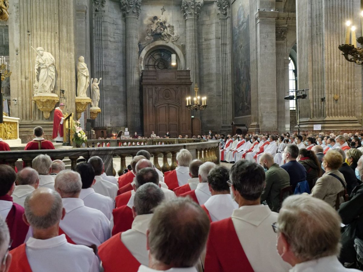 Ordinations des diacres permanents 2021. © Yannick Boschat / Diocèse de Paris.