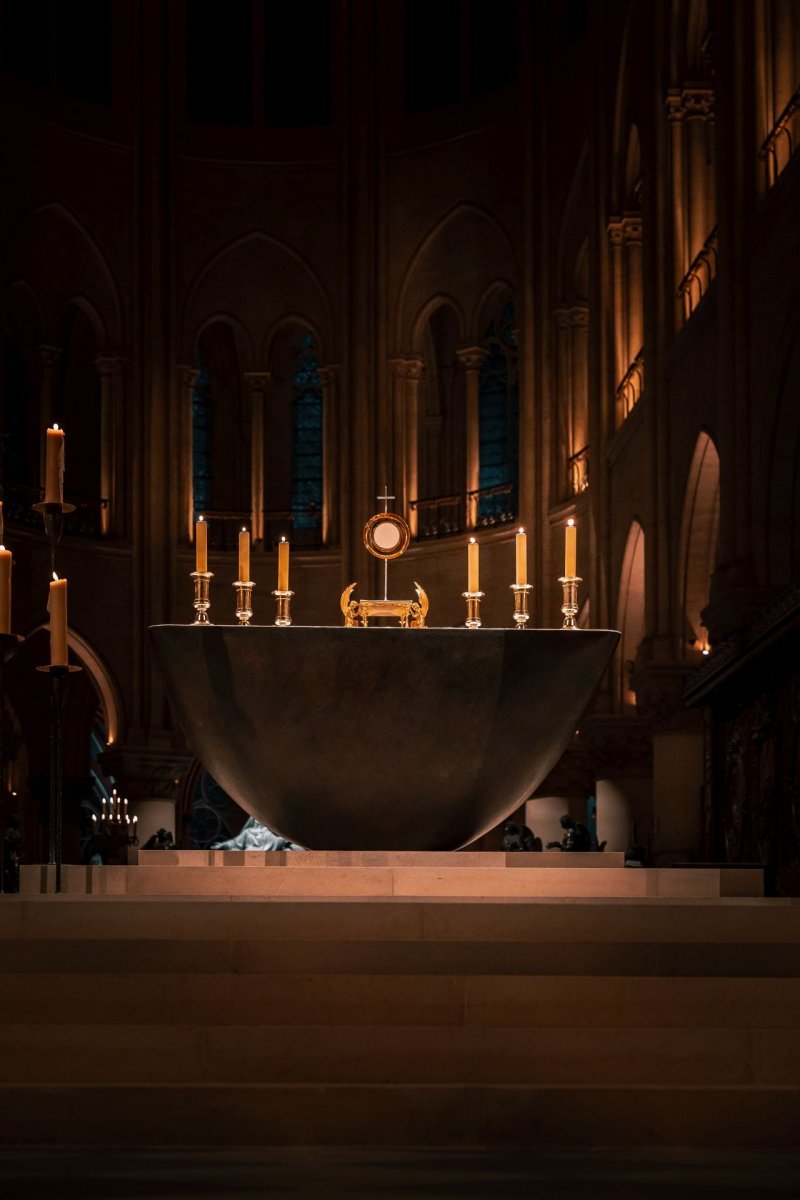 Rappel au Père du pape François : veillée de prière et d'adoration à (…). © Liam Hoarau / Diocèse de Paris.