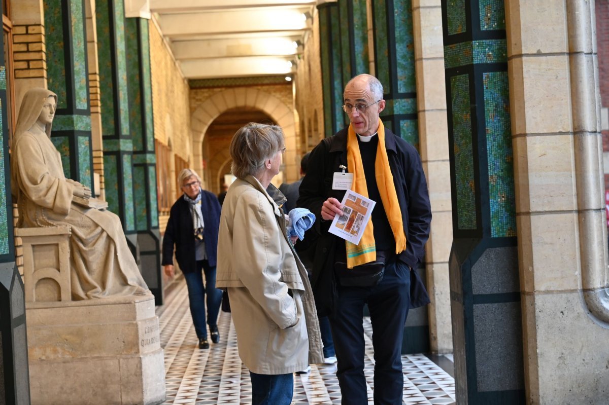 Journée de rentrée en la fête de la Saint-Luc 2023. © Marie-Christine Bertin / Diocèse de Paris.