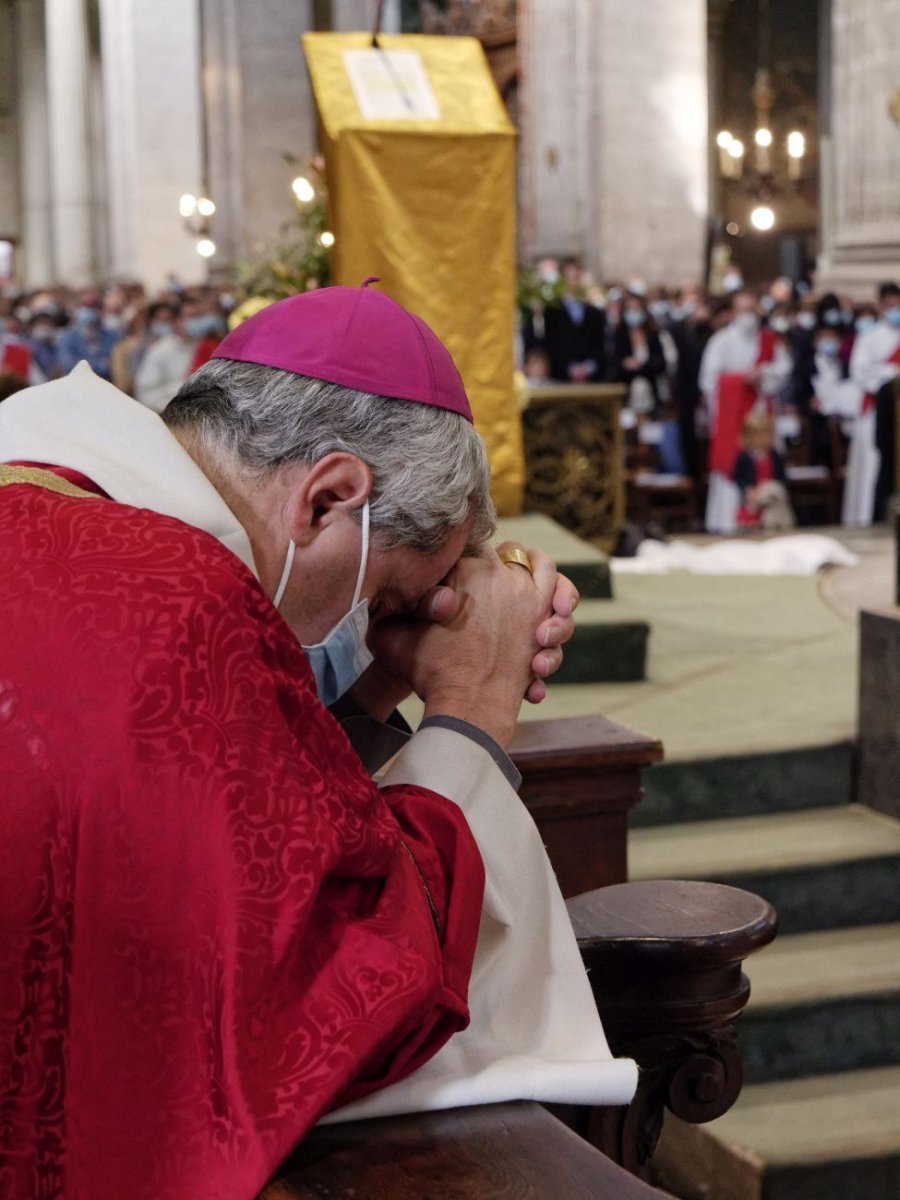 Ordinations des diacres permanents 2021. © Yannick Boschat / Diocèse de Paris.
