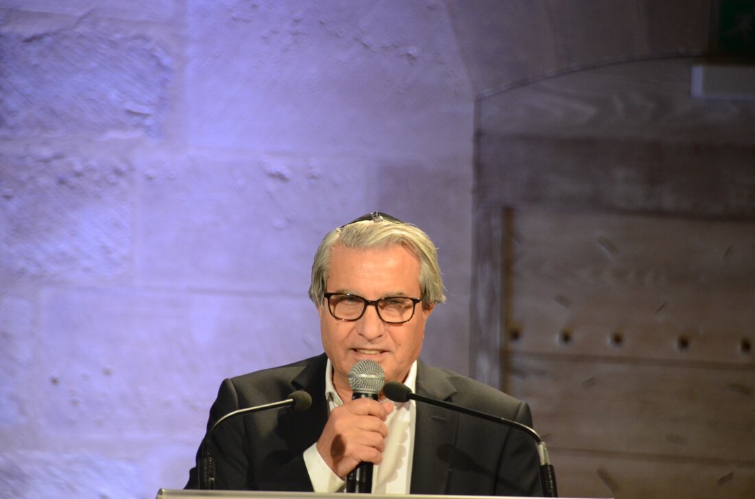 Présentation par M. Raphy Marciano. © Marie-Christine Bertin / Diocèse de Paris.