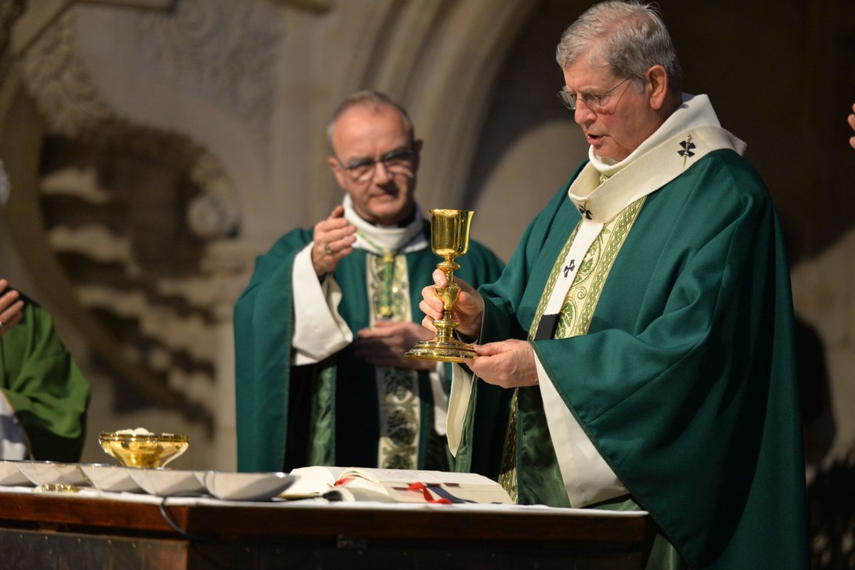 Anniversaire du cardinal André Vingt-Trois. © Marie-Christine Bertin / Diocèse de Paris.