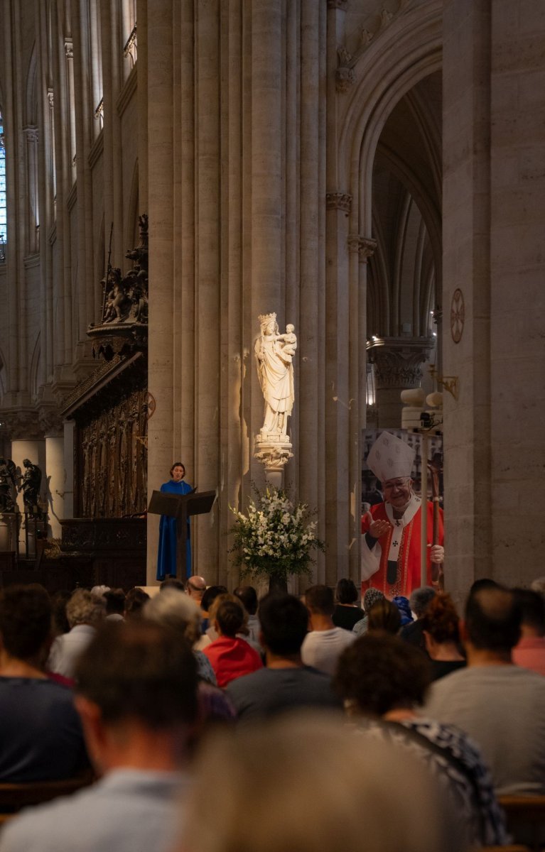Retour à Dieu du Cardinal André Vingt-Trois : messe à Notre-Dame de Paris. © Étienne Castelein / Diocèse de Paris.