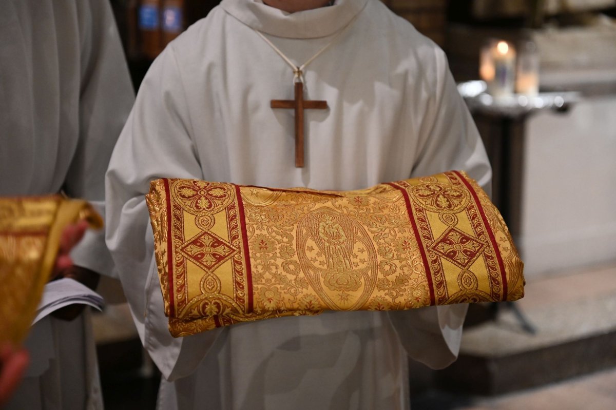 Ordinations diaconales en vue du sacerdoce 2024 du 6 octobre 2024. © Marie-Christine Bertin / Diocèse de Paris.
