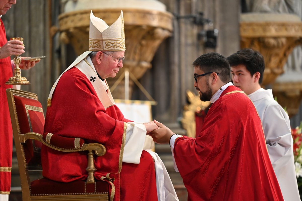 Ordination sacerdotale 2024. © Marie-Christine Bertin / Diocèse de Paris.