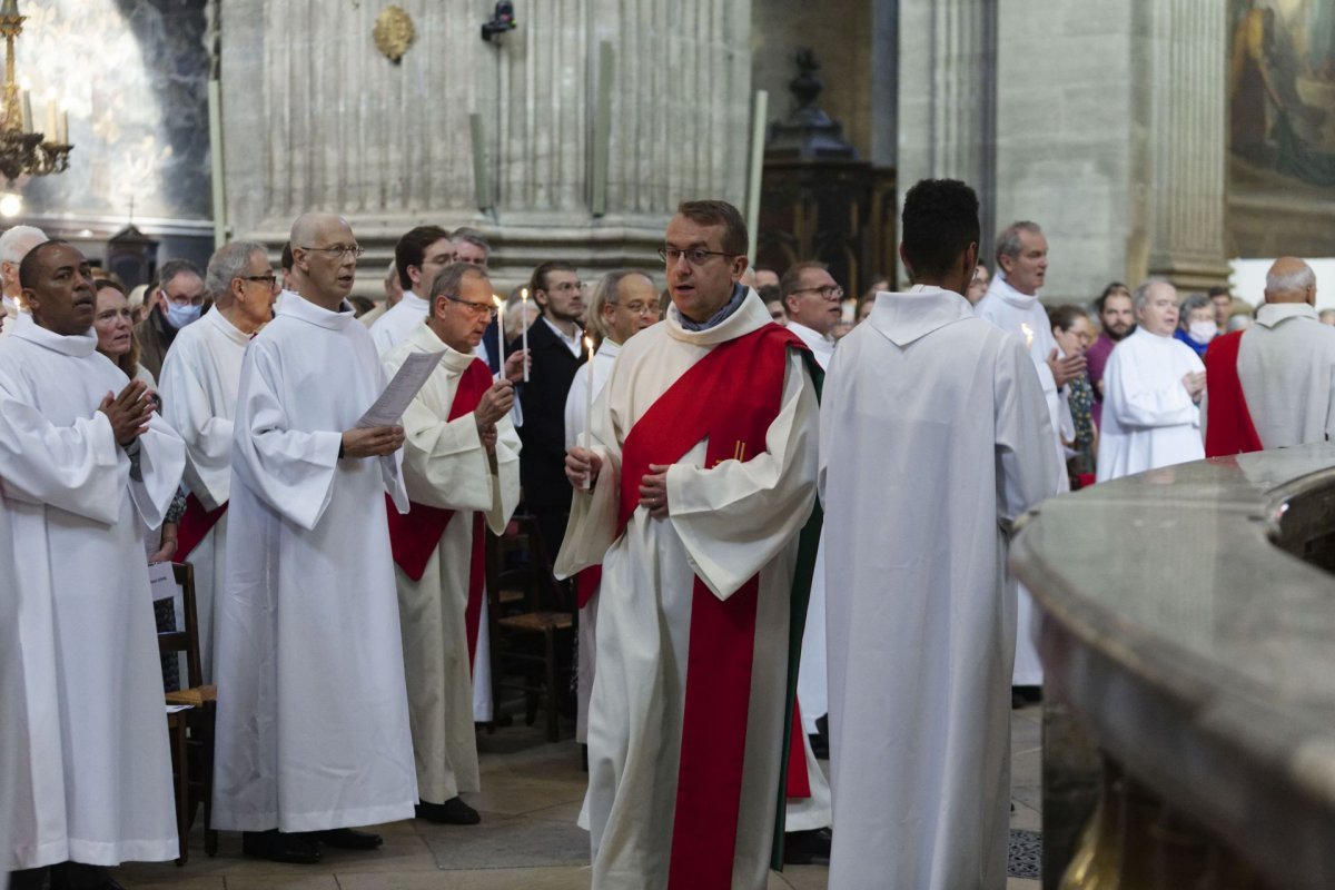 Ordinations des diacres permanents 2022. © Yannick Boschat / Diocèse de Paris.