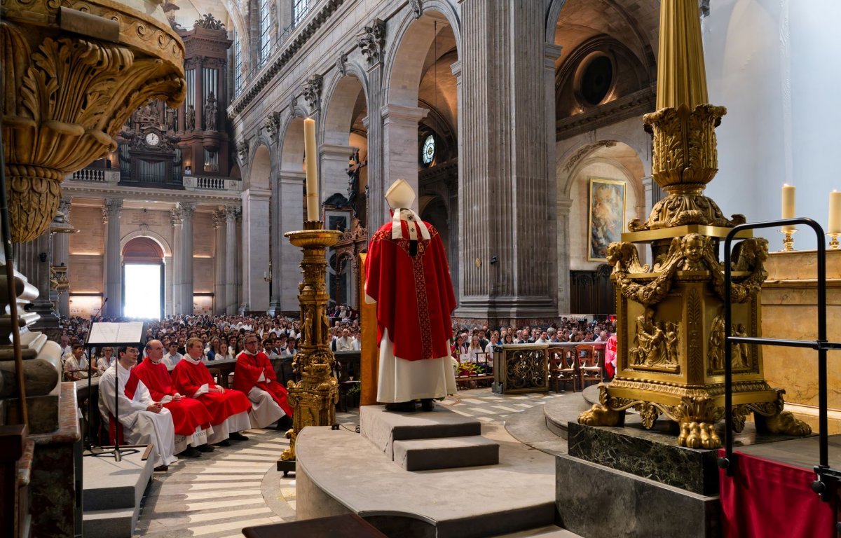 Confirmations d'adultes en mai 2026. Célébration du samedi 23 mai à 15h. © Yannick Boschat / Diocèse de Paris.