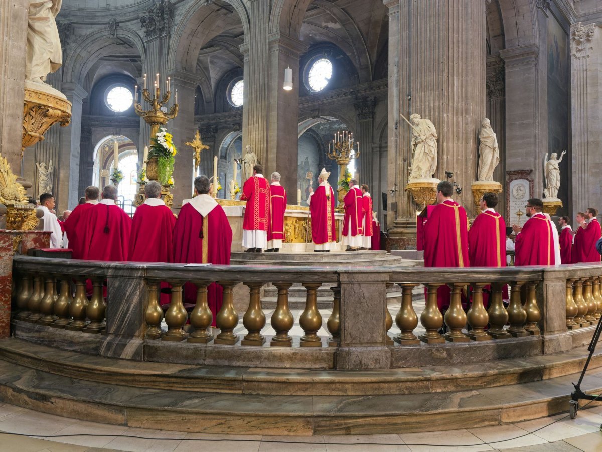 Ordination sacerdotale 2024. © Yannick Boschat / Diocèse de Paris.