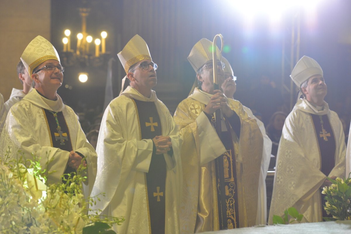 La messe internationale des JMJ@Panam'. © Marie-Christine Bertin / Diocèse de Paris.