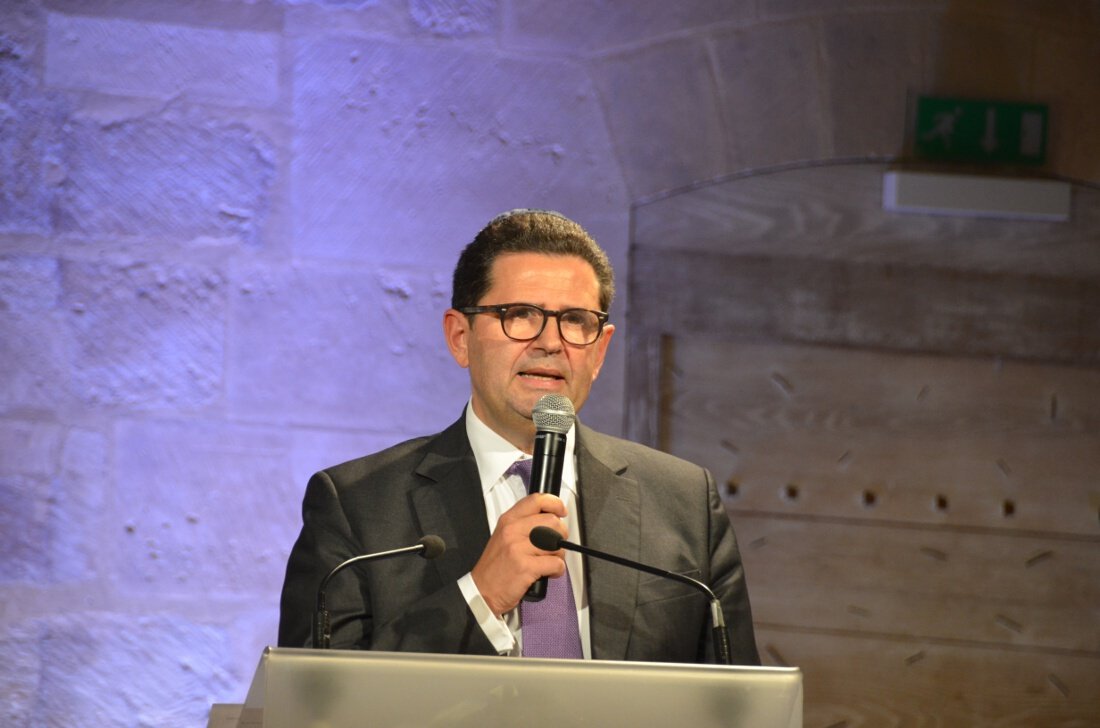 Lecture de la Déclaration par M. Jean-François Bensahel. © Marie-Christine Bertin / Diocèse de Paris.