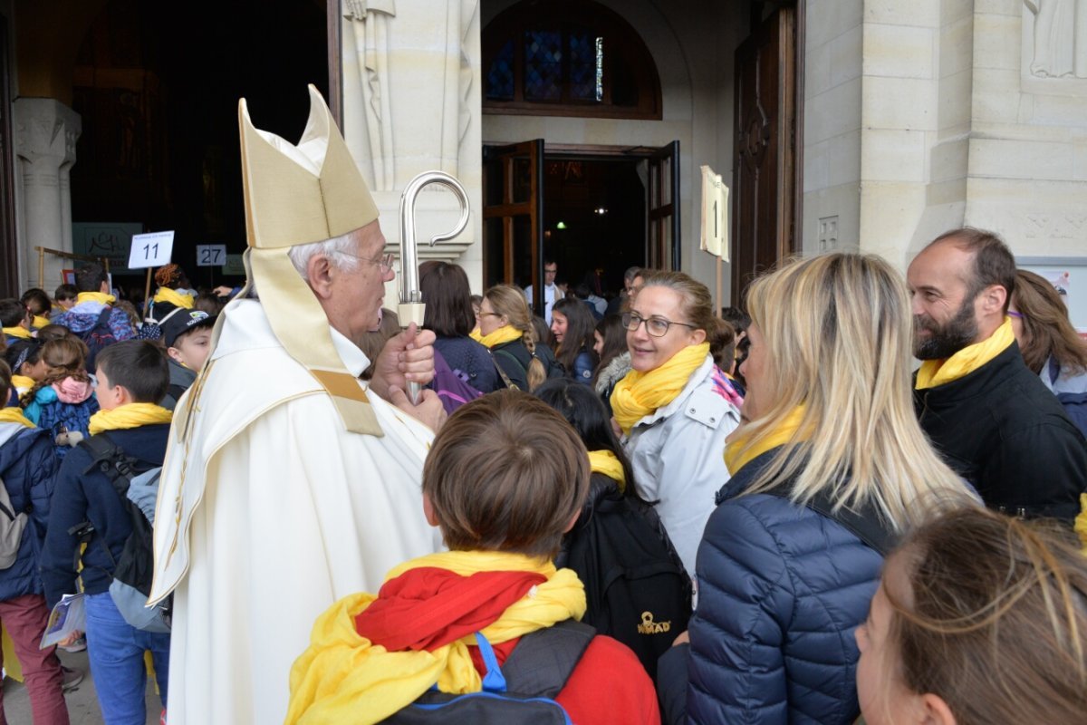 Pèlerinage à Lisieux 2019. © Marie-Christine Bertin / Diocèse de Paris.
